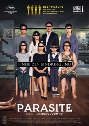 Filmplakat «Parasite» gewann gleich vier Oscars