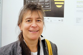 Birgit Müller, Leiterin des Career Service Center (CSC), in ihrem Büro in der ersten Etage des Kollegienhauses der Universität Basel.
