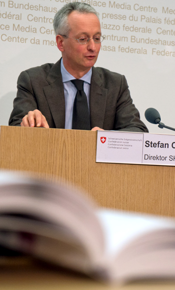 Stefan Wolter präsentierte am 11. Februar in Bern die neuste Ausgabe des Bildungsberichts.